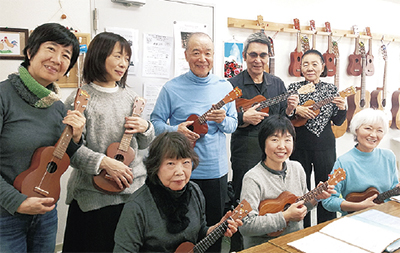 中高年のためのウクレレ