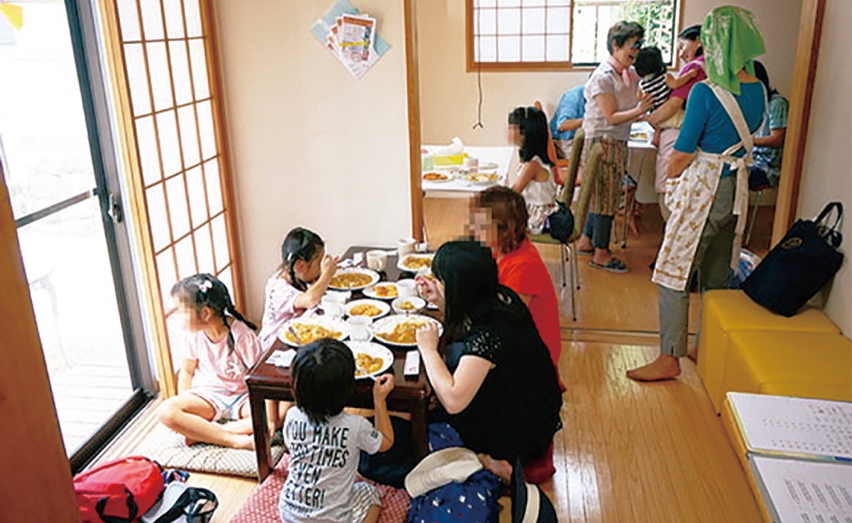 子どもの居場所 パネルに