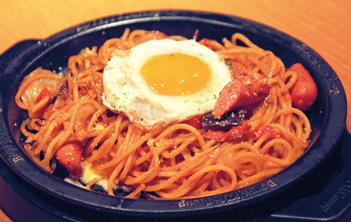 認定された「横浜鉄板ナポリタン」