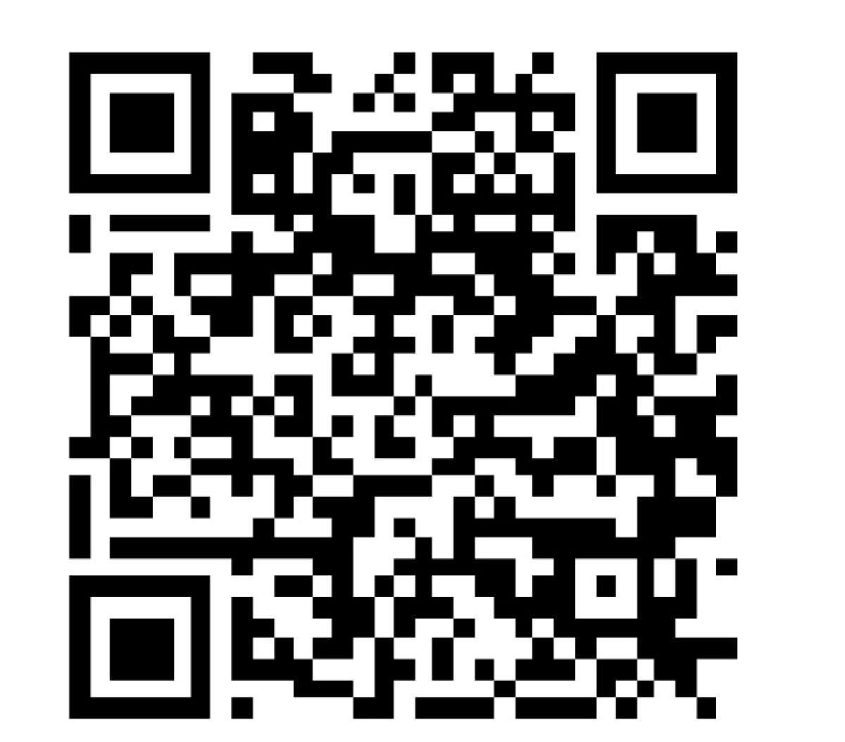 サイトにつながる二次元コード