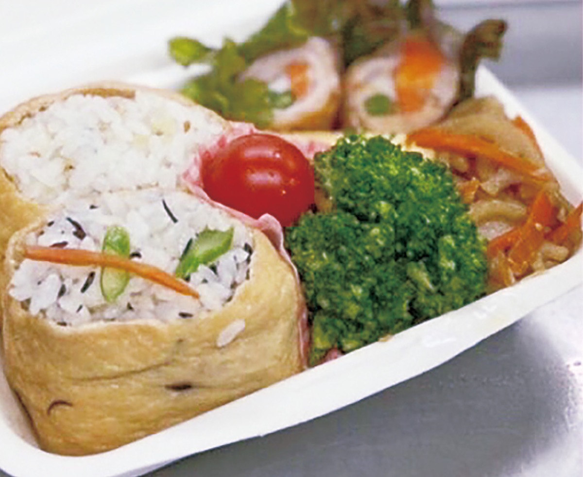 完成した弁当