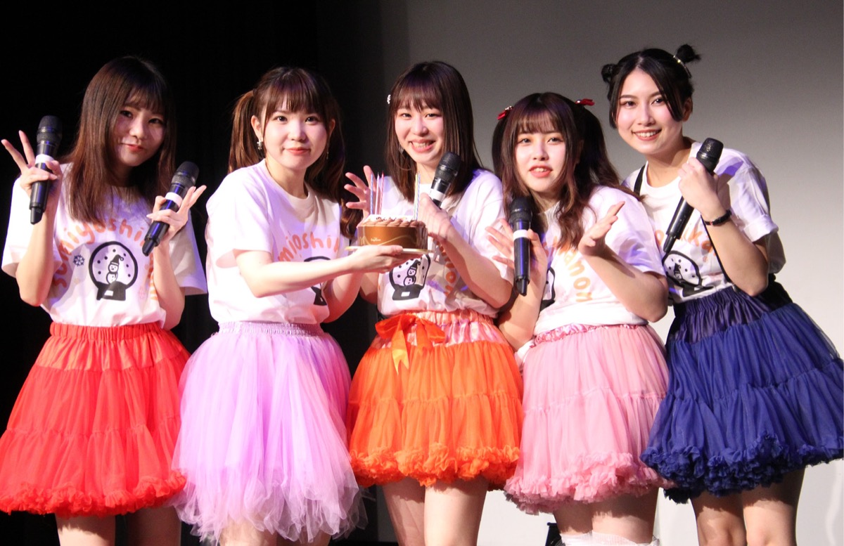 馬車道発横浜アイドル｢ポニカロード｣ メンバー５人の合同生誕祭で久々ライブ