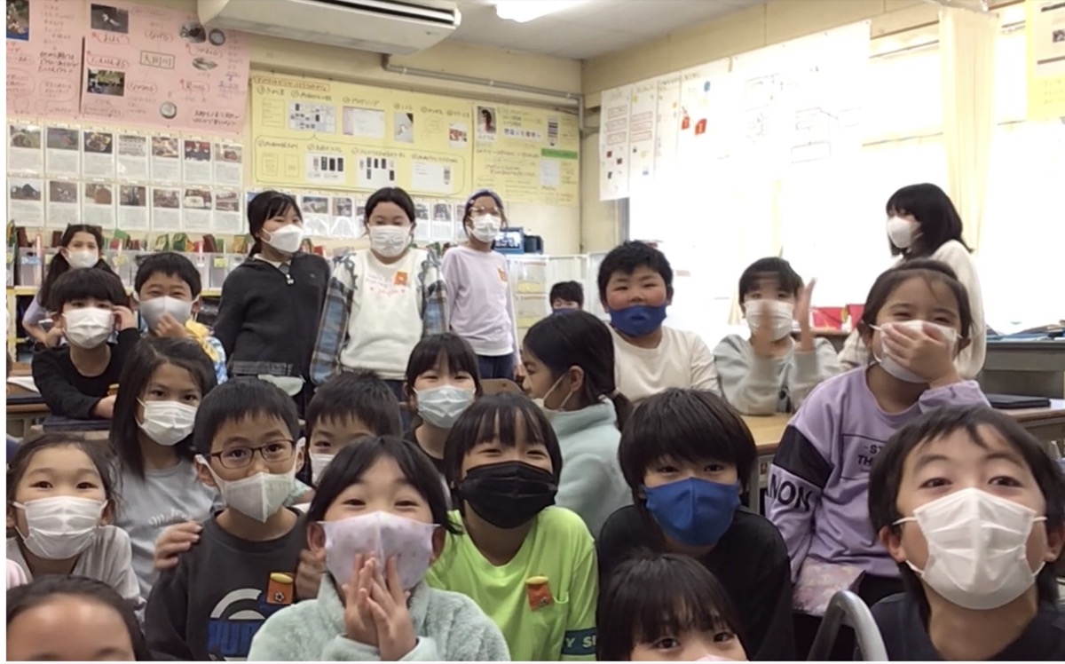 アプリの完成を喜んだ