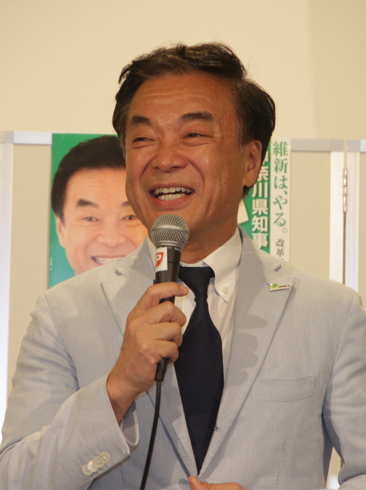維新・松沢成文氏「改革保守政党を日本に」