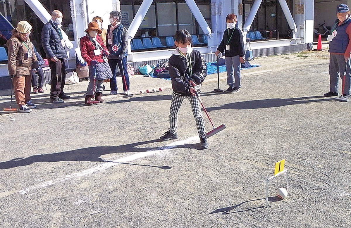 ゲートボール身近に