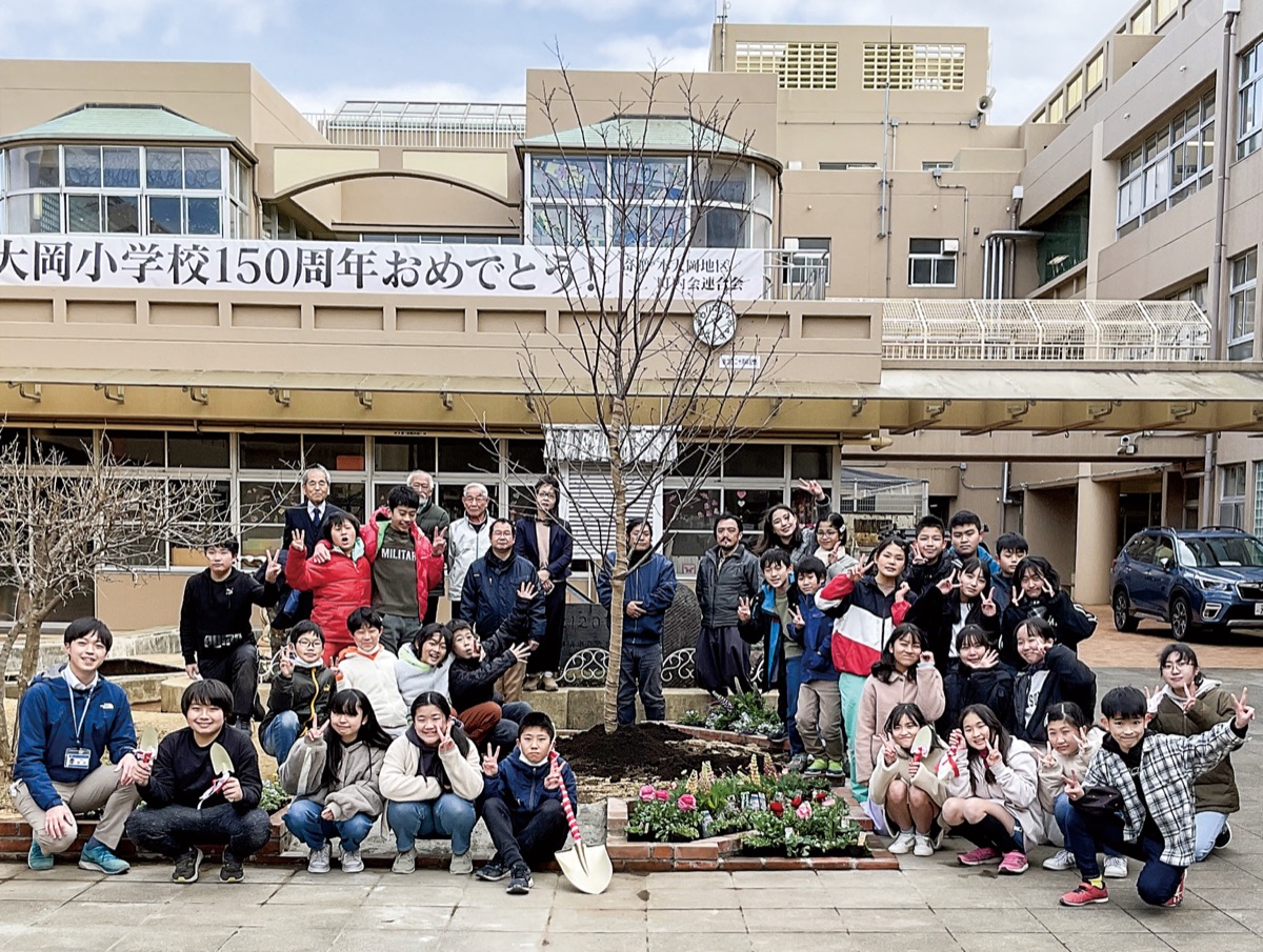 シンボル空間　花壇で表現