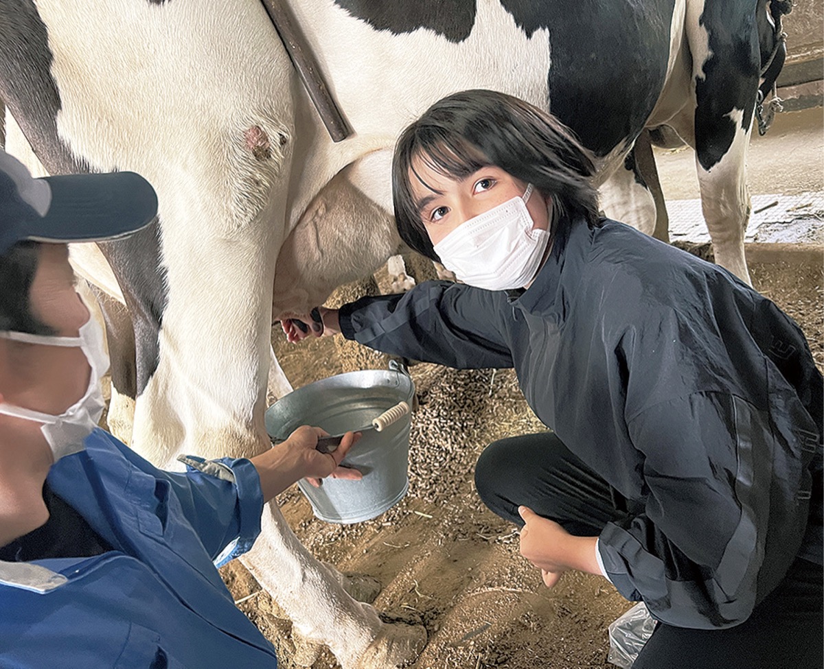 牧場で｢６次産業｣実感