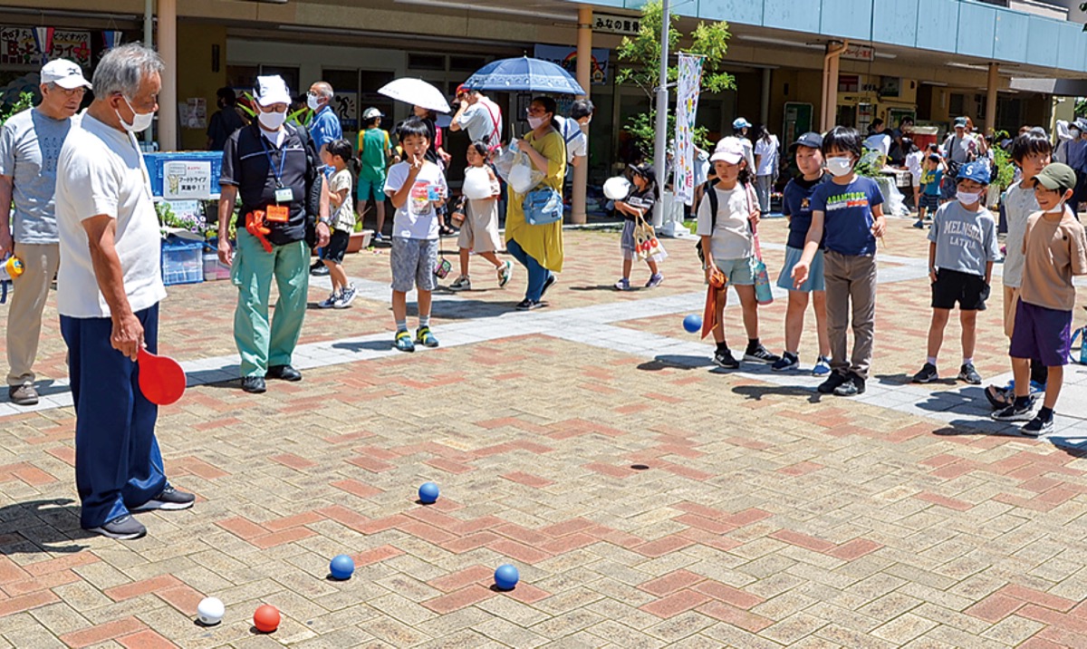 ｢ボッチャ｣で住民交流