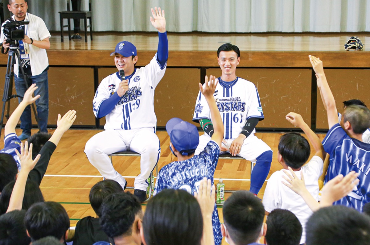 ベイ選手と｢夢｣語る
