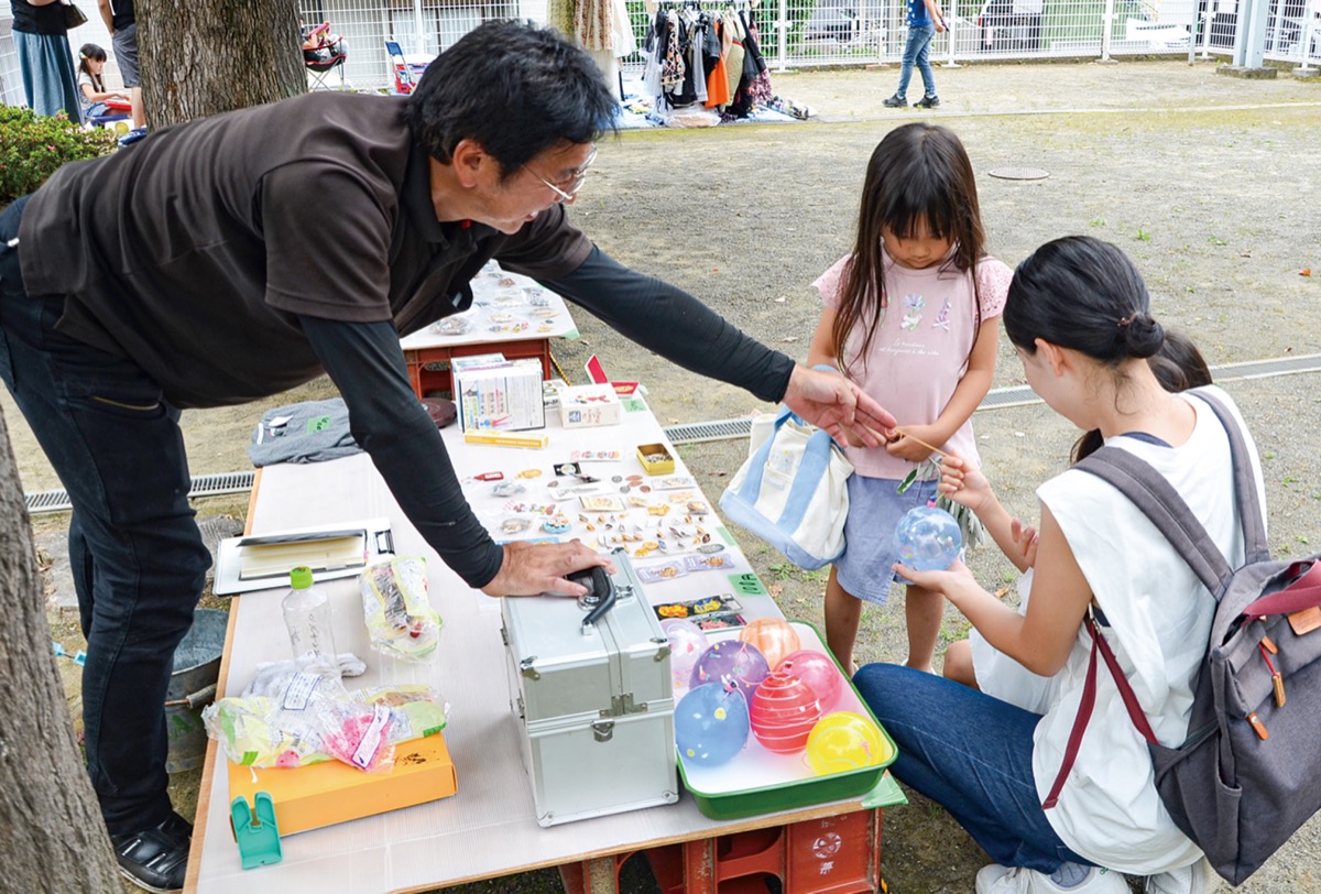 糸縄神社で交流づくり