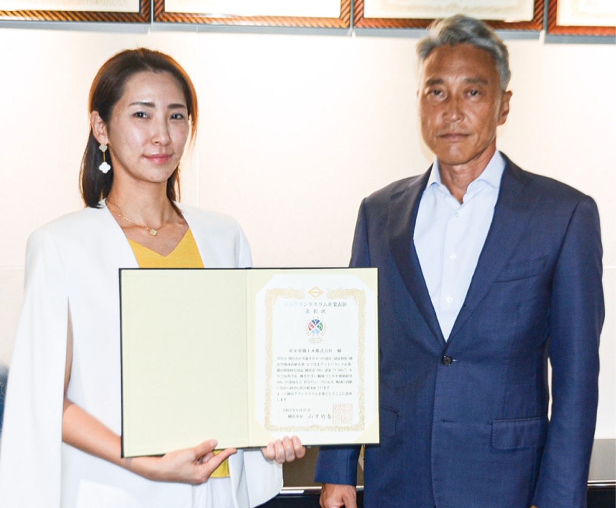 現場で男女活躍