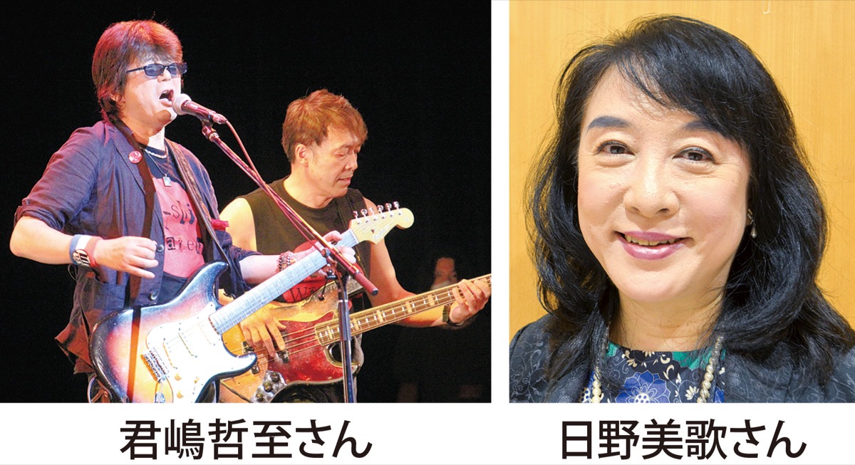 日野美歌さんと君嶋屋社長共演