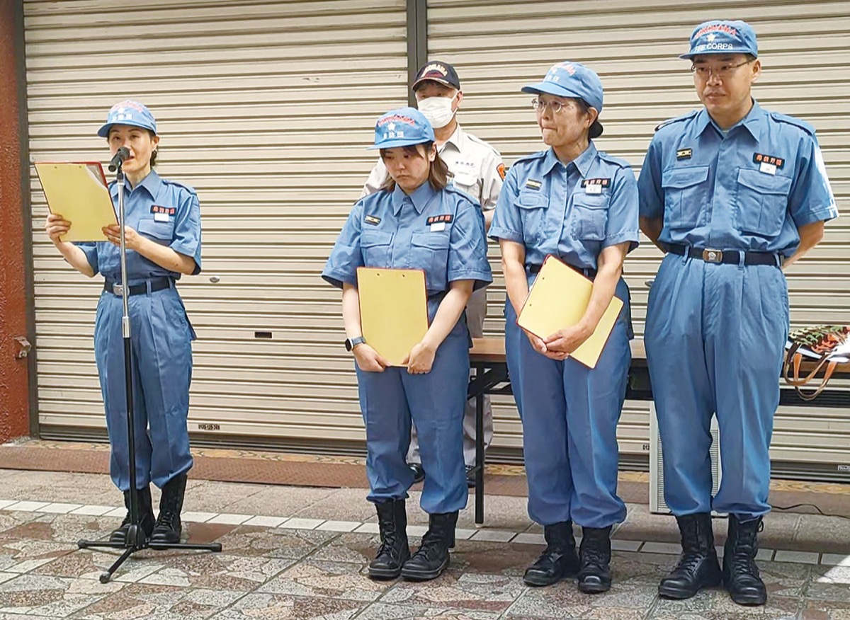 外国人消防団員が増加中