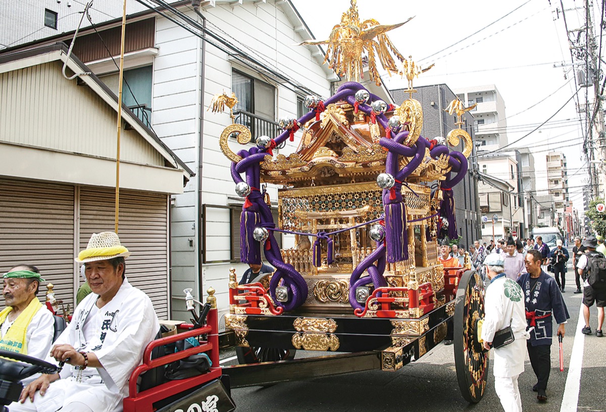 ４年ぶりの大みこし
