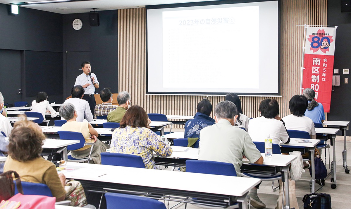 災害報道の舞台裏語る