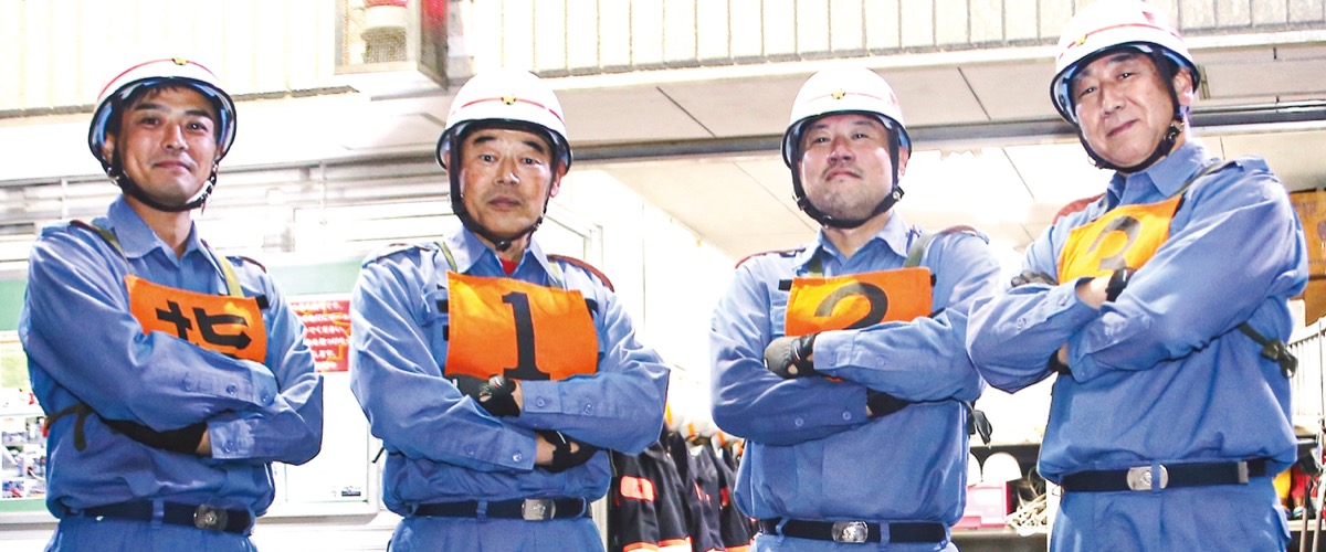 第三分団 市訓練会へ