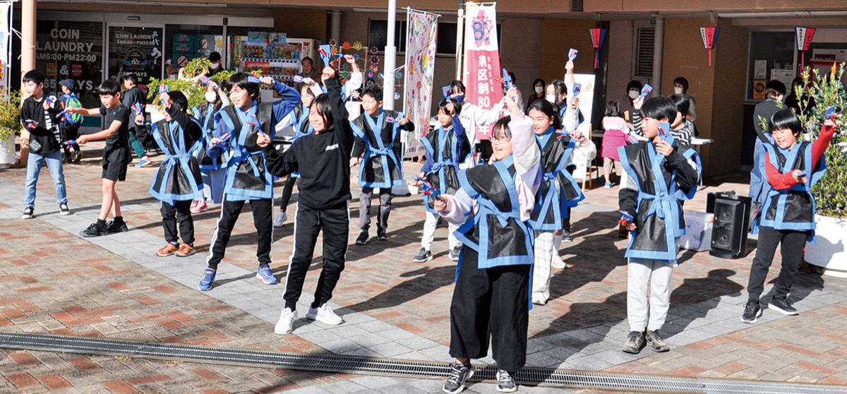 小学生 祭りで活躍