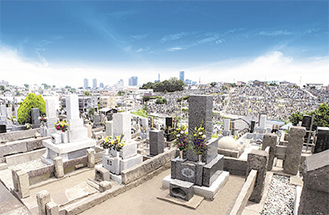 今年募集予定の横浜市営三ツ沢墓地