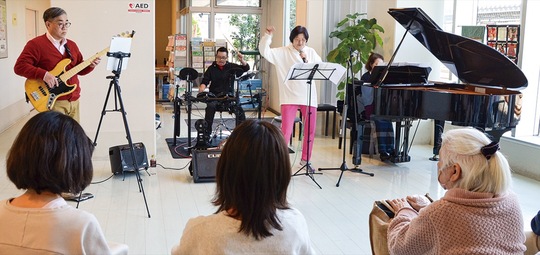 ライブは盛り上がりを見せた