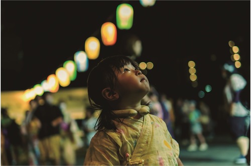 西久保町公園の盆踊り大会