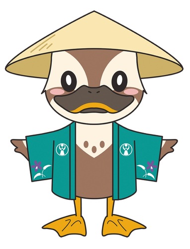 名前を募集しているマスコット