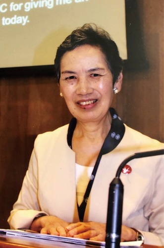 25日に講演する日本被団協の和田征子さん＝実行委提供