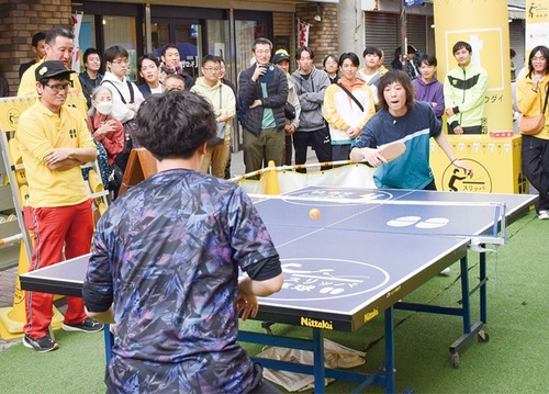 白熱した決勝戦の様子