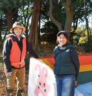 桜台小の森再生に一役