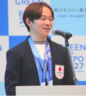 五輪銀メダルのフィギュアスケート・鍵山優真選手に横浜市スポーツ栄誉賞　ゆかりの地で２度目