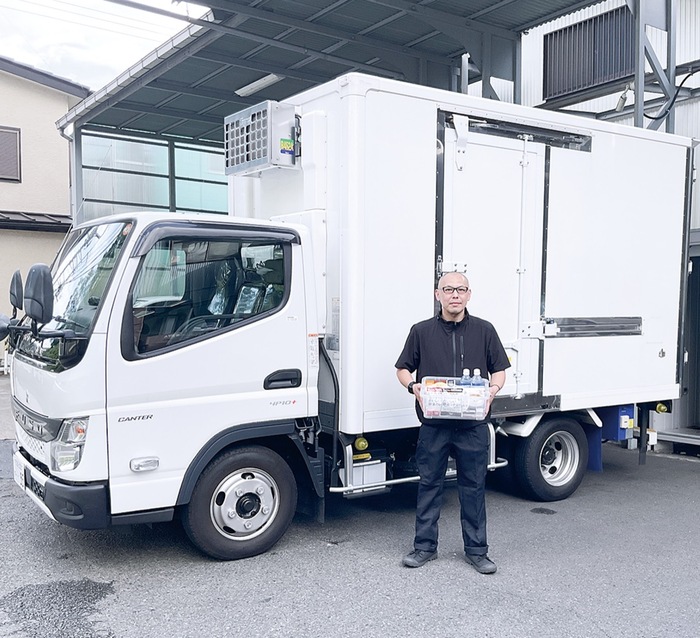 栄村商店　全営業車に防災セット　社員の安全第一に備え
