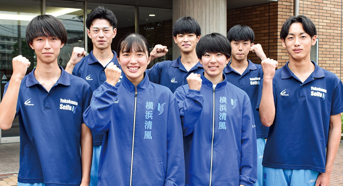 横浜清風高校陸上競技部 ｢一丸｣で関東舞台へ 7人が9種目に出場 保土ケ谷区 タウンニュース