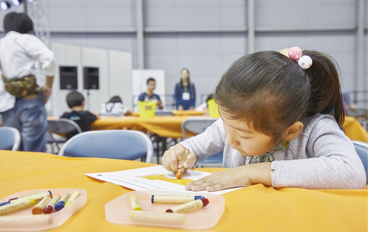 11日は子ども向けスタンプラリーを実施