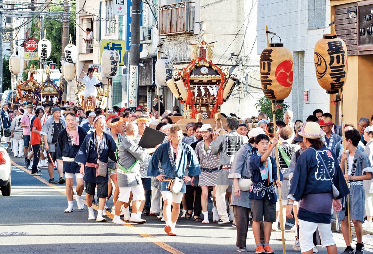伝統文化感じる例大祭