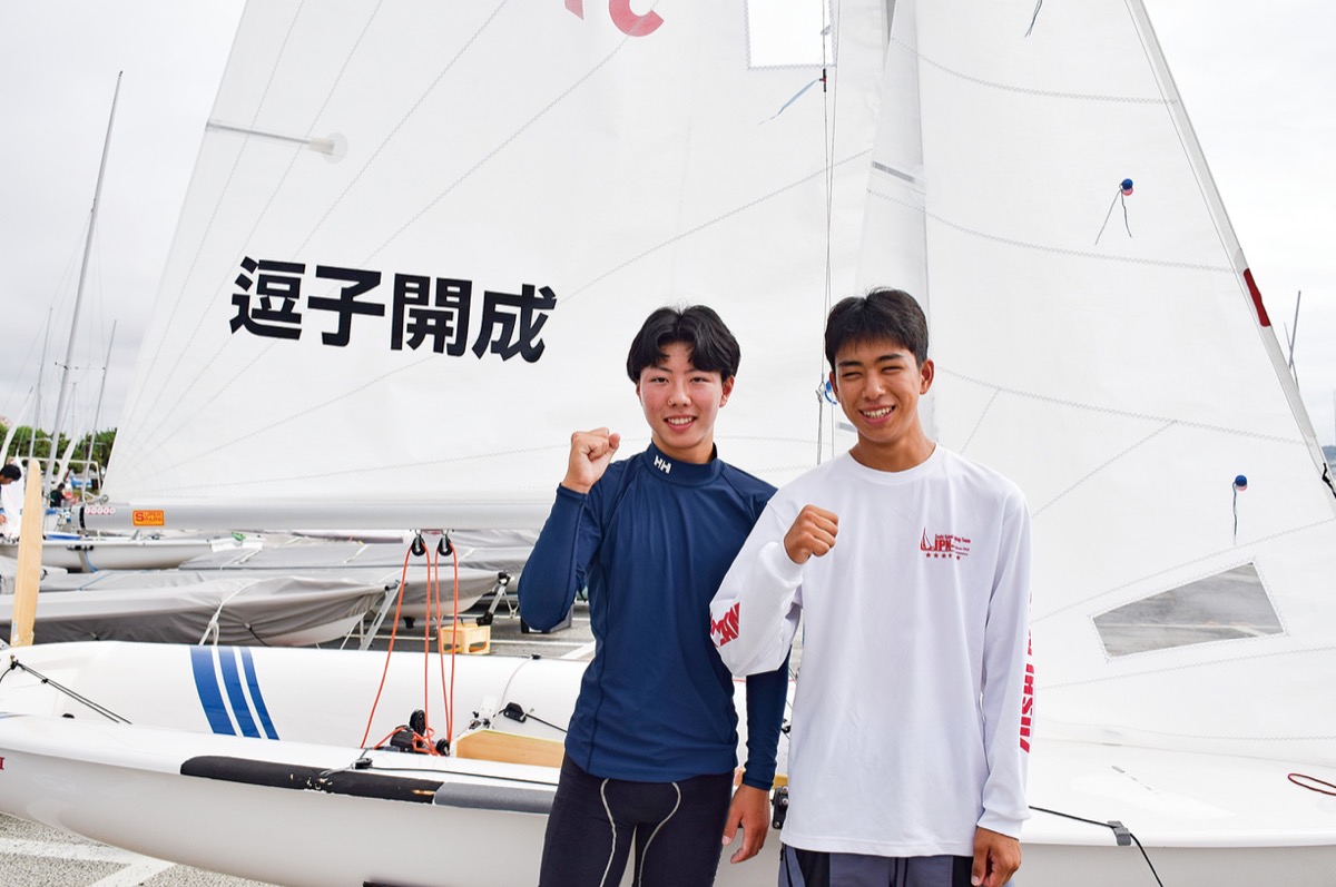 セーリングで国体初出場