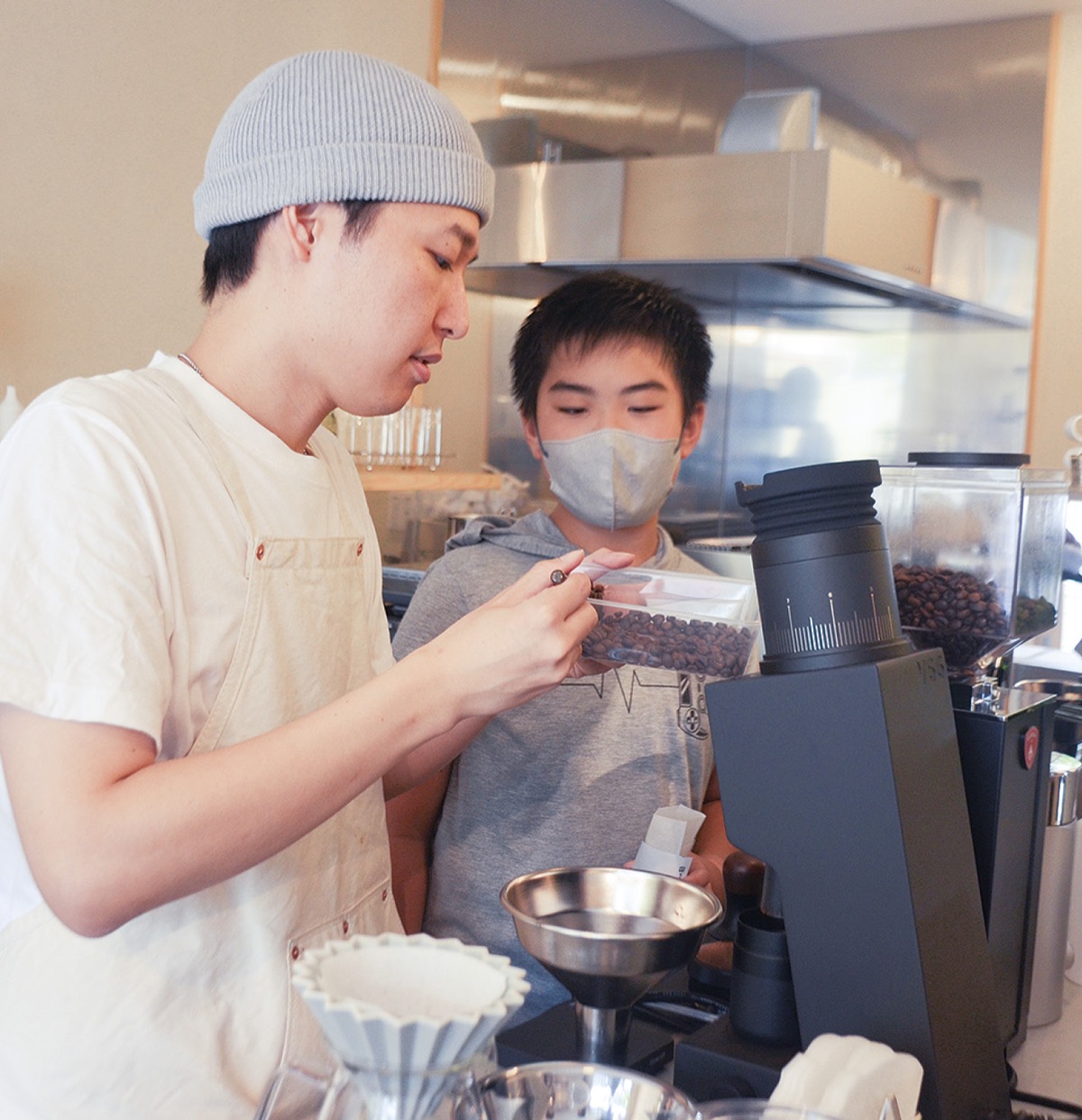 本格コーヒーを体験