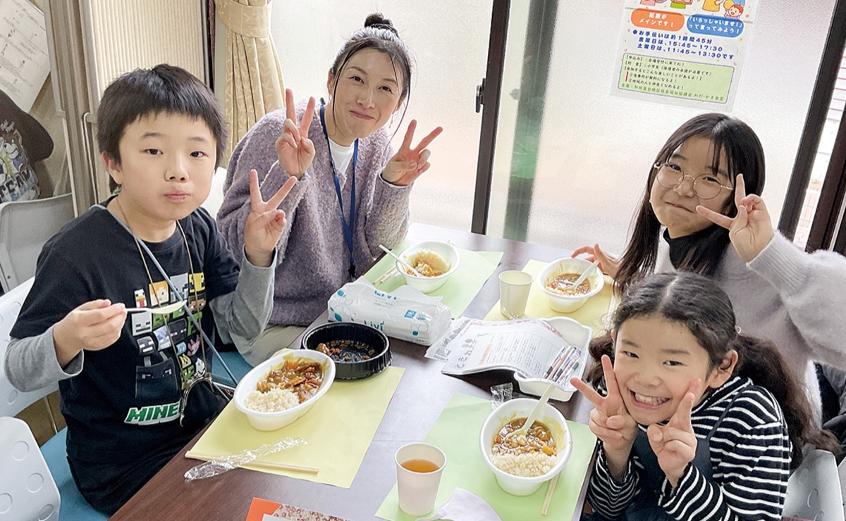 こども食堂にぎわう