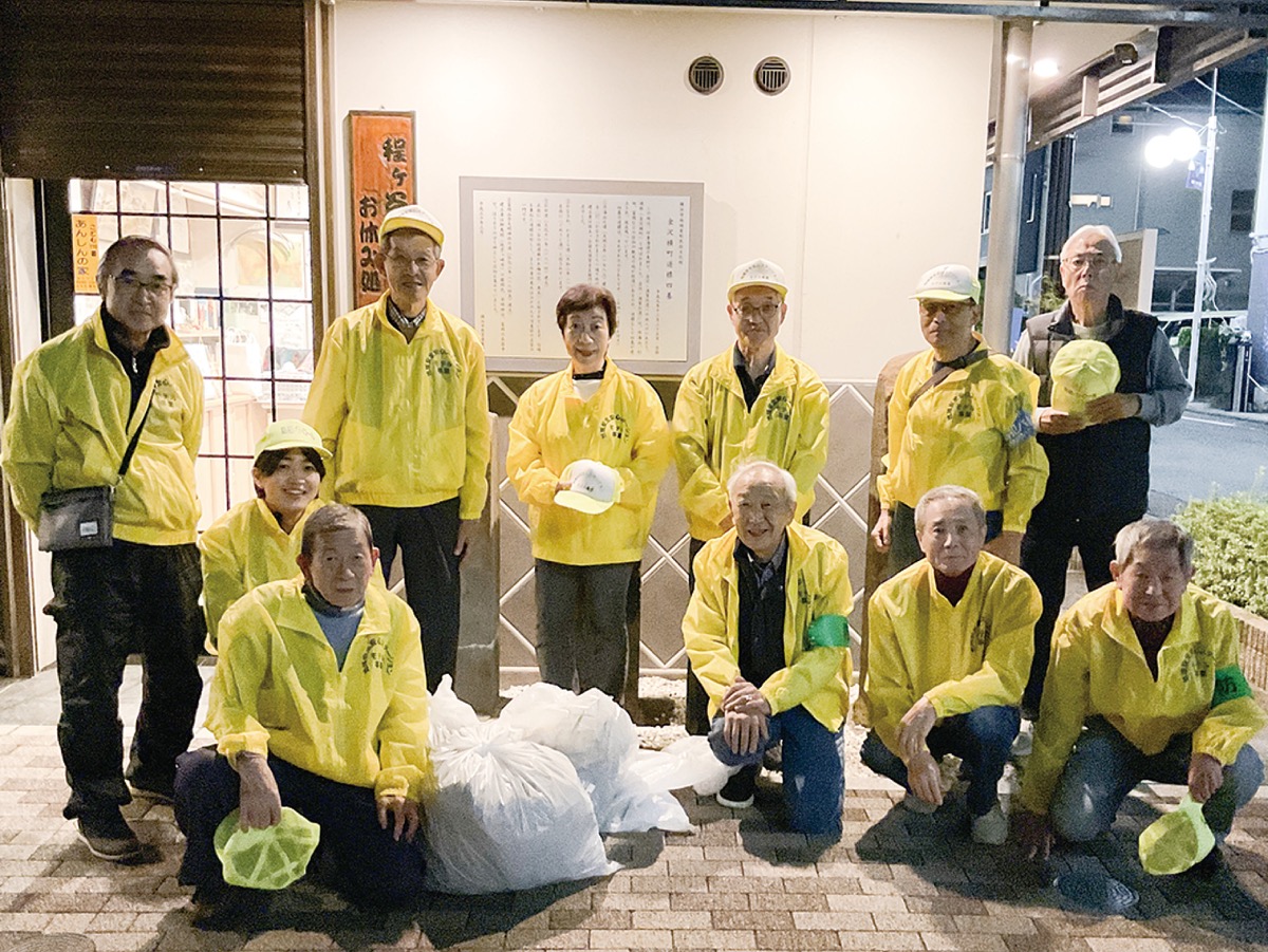 ｢防犯･防火｣でまち巡回