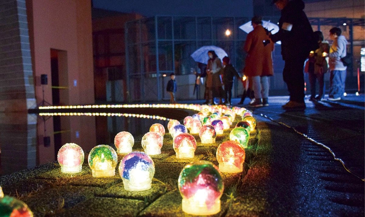 500個の灯りに包まれて