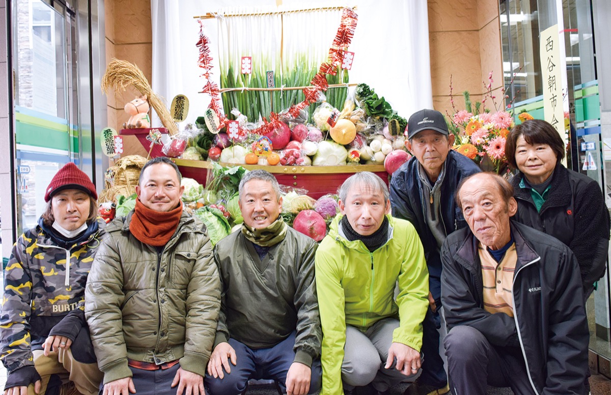 地場野菜で｢宝船｣