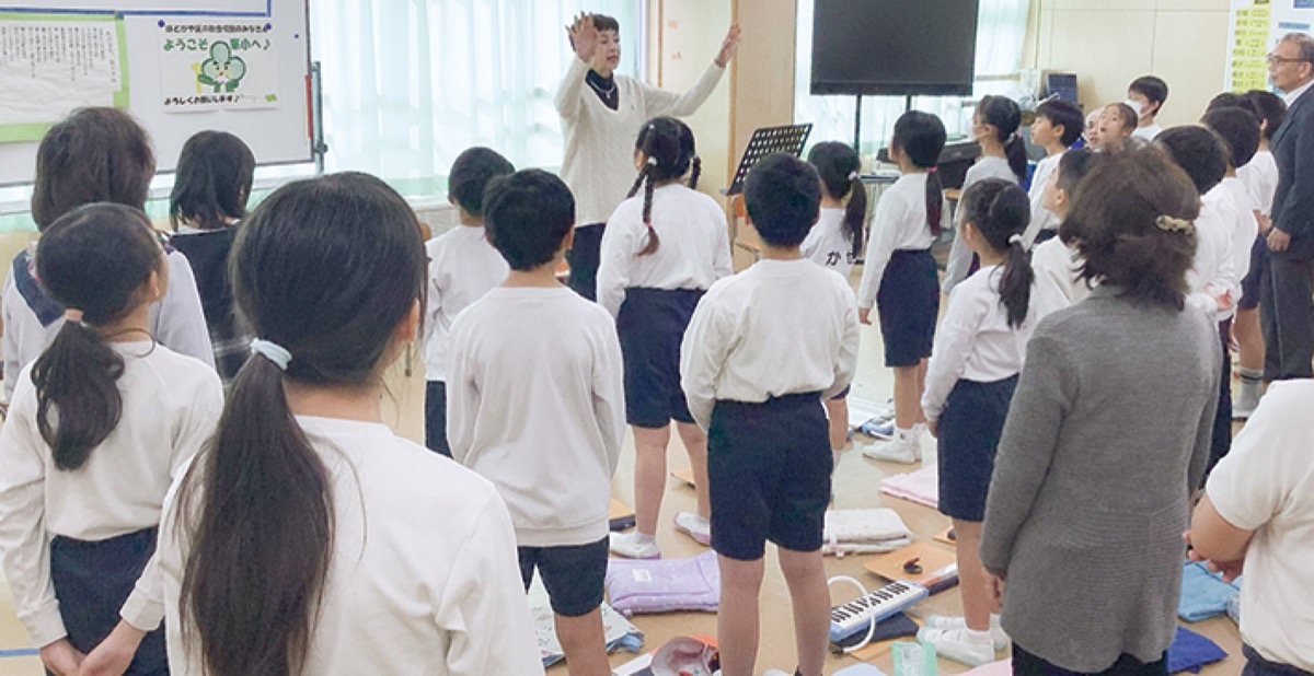 広め隊が合唱団と交流