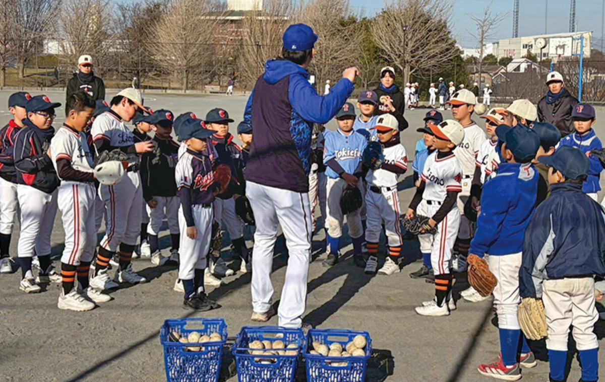 元プロの技、肌で学ぶ