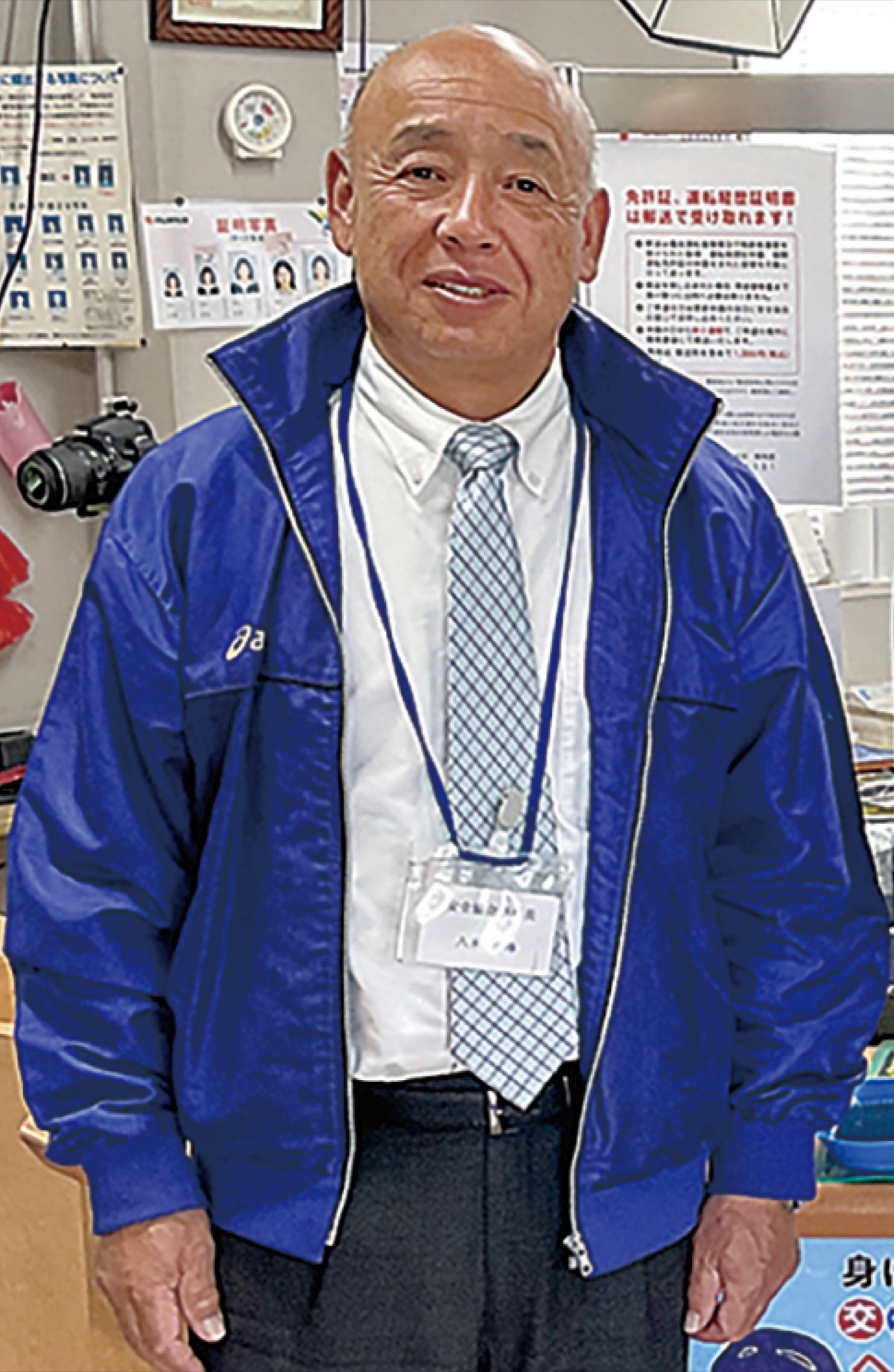 窓口業務を担う八木事務長