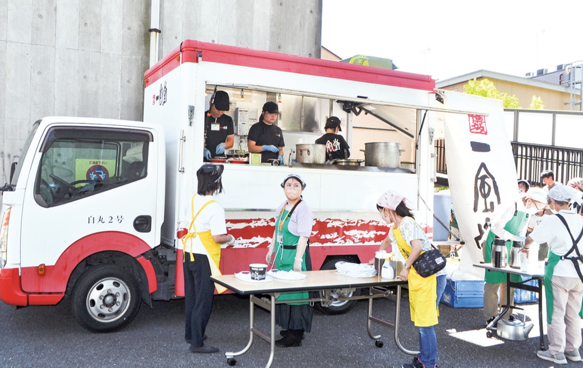 一風堂のキッチンカー