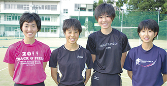 左から出水田さん、古谷さん、杉山さん、加藤さん