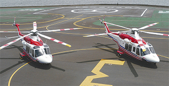 2台体制となった高性能消防ヘリコプター