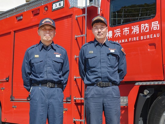 入船出張所の菊地さんと齋藤さん