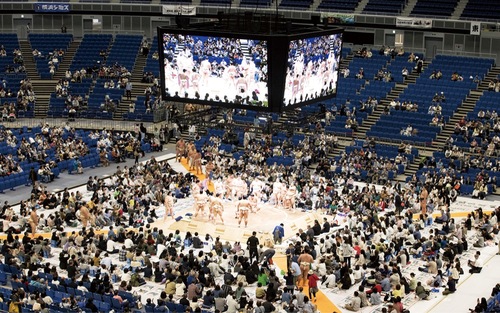 昨年の横浜アリーナ場所＝提供写真