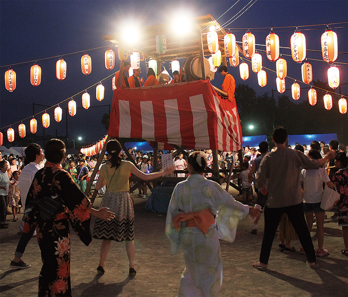 江ヶ崎町の夏祭り