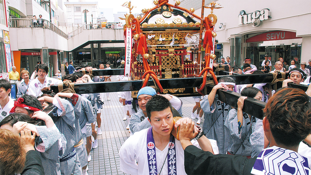 令和最初の大神輿、勇壮に 鶴見神で「天王祭」 | 鶴見区 | タウンニュース
