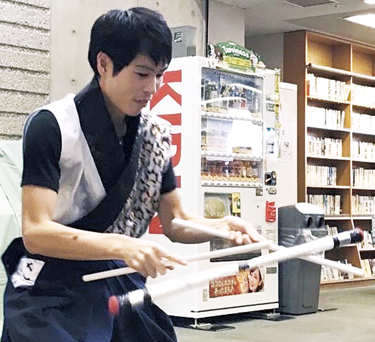 世界レベルの技を披露するＫＩＡさん（写真は本人提供）